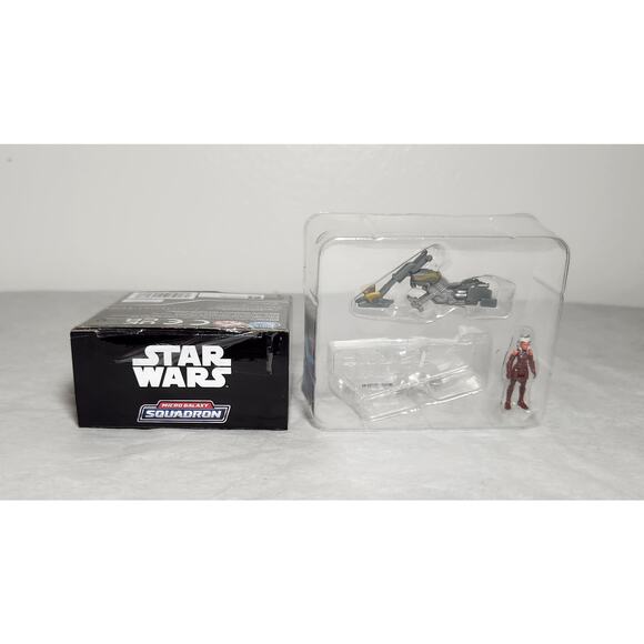 Star Wars Micro Galaxy Asoka Tano With Speeder Bike Series 1 Open Box New - Picture 6 of 8